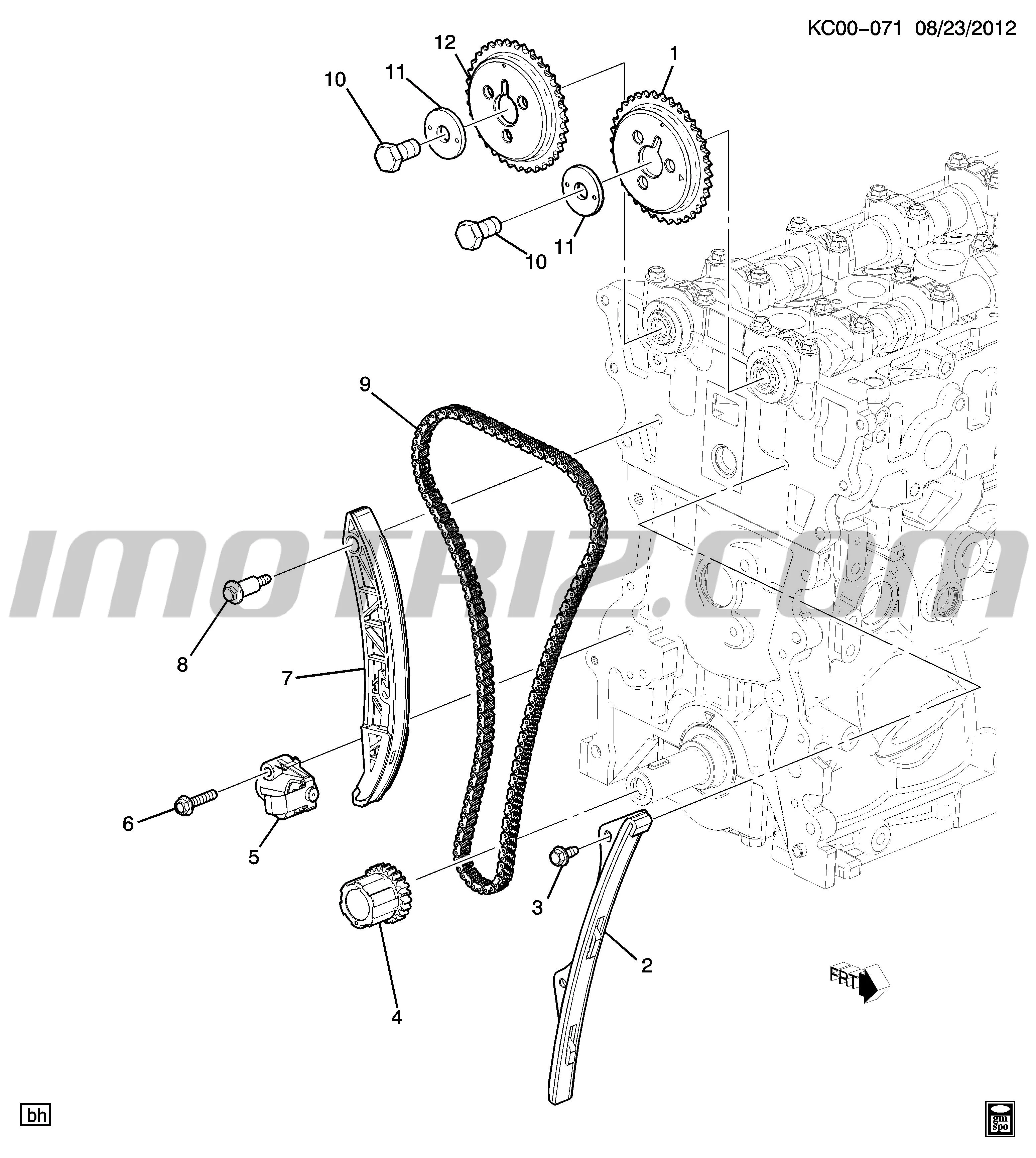 Tensor Cadena Smartech Ii Che Spark Gt Beat Chevrolet Spark Gt Beat