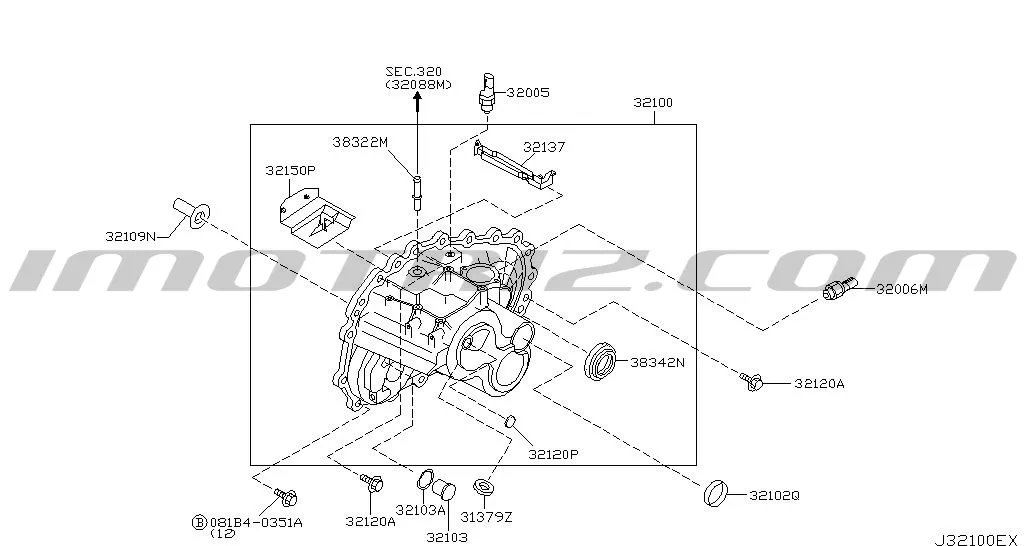 Switch Reversa Renault Koleos Nissan X Trail