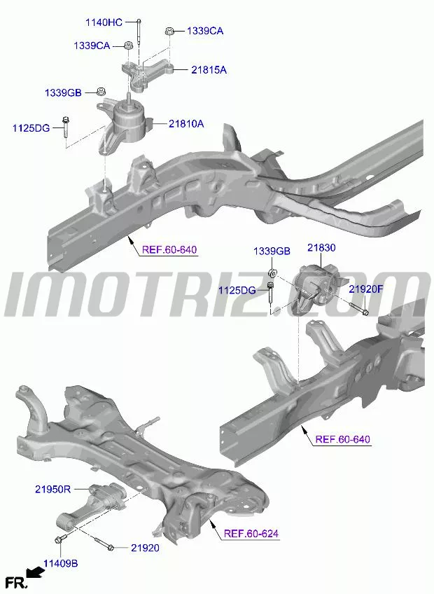 Soporte Caja Velocidades Kia Sonet