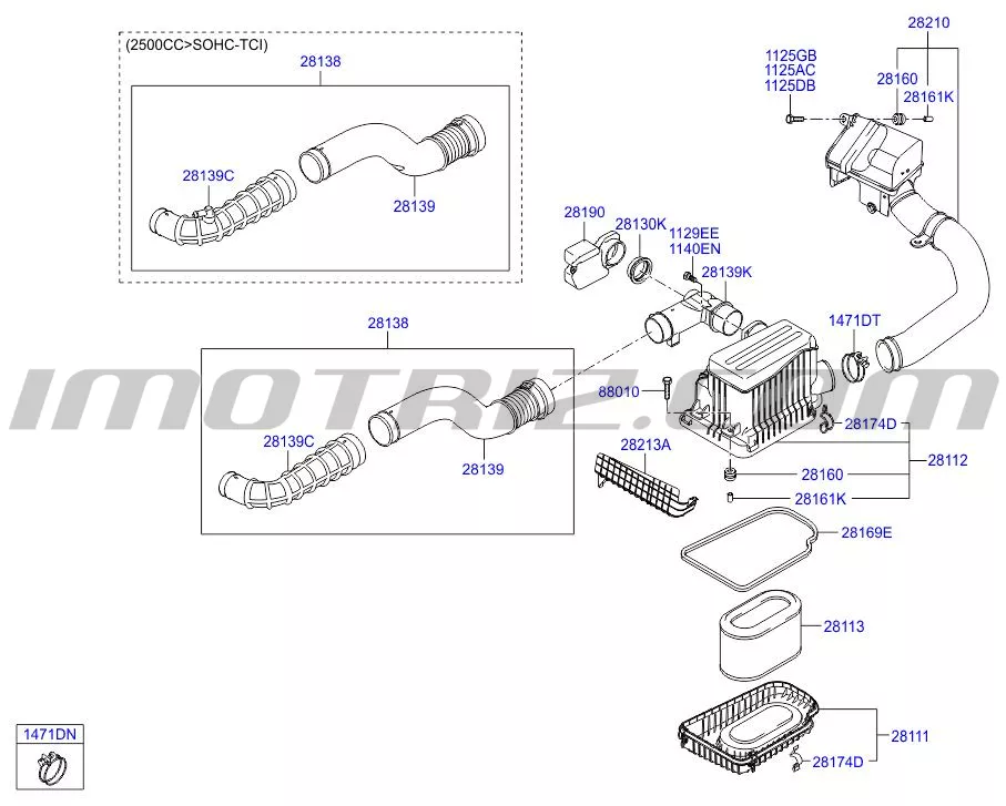 Resonador Hyundai Porter Fmc